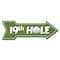 Signmission 19th Hole Arrow Decal Funny Home Decor 30in Wide D-A-10-999999 - alternate 1